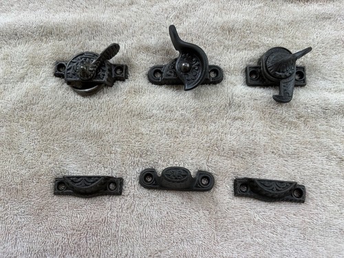 Misc cast iron - 6, victorian