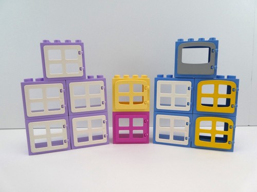 Lego duplo lot hinged - of,